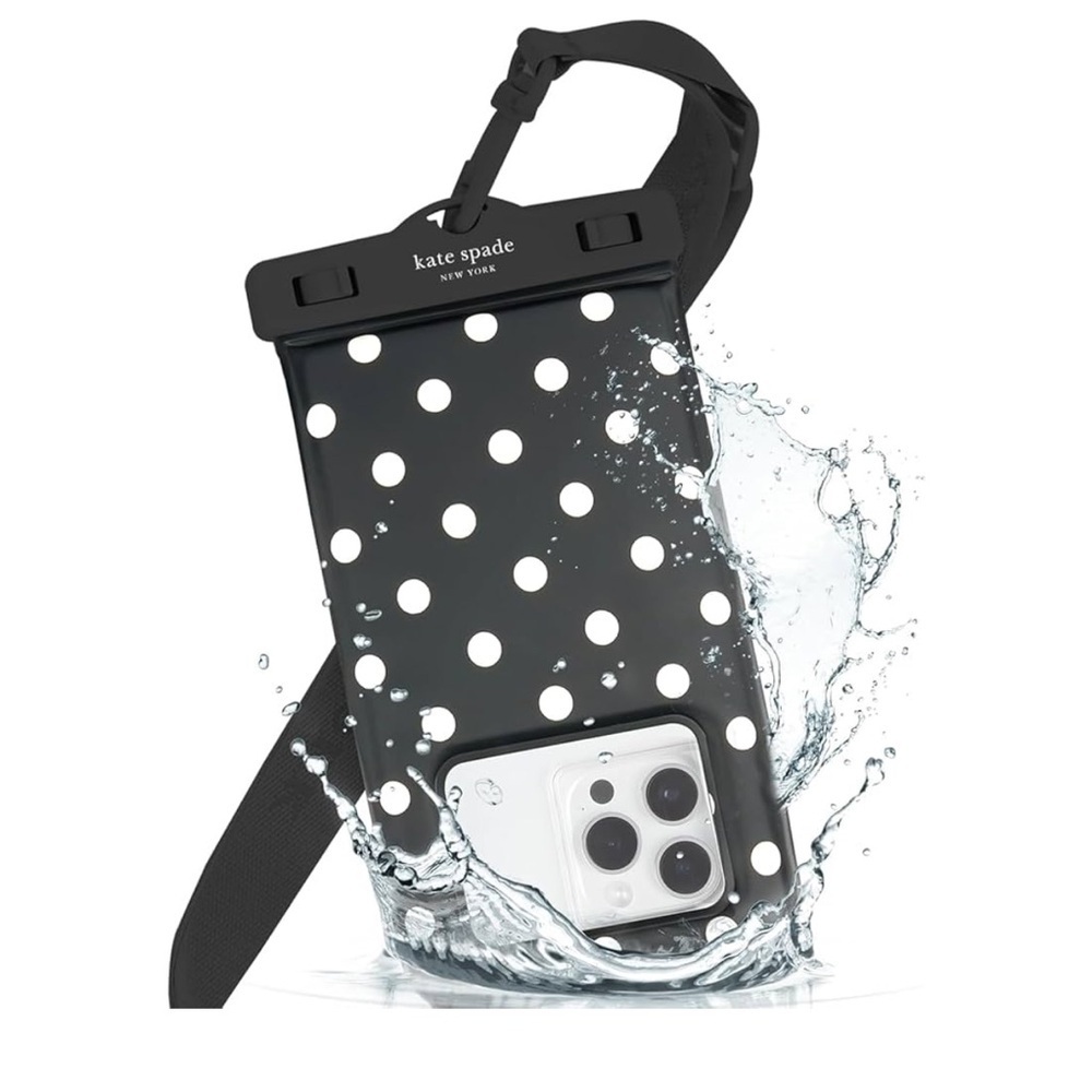 kate spade new york IP68 Floating Waterproof Phone Pouch - Picture Dot (new)